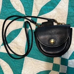 Coach mini purse belt bag